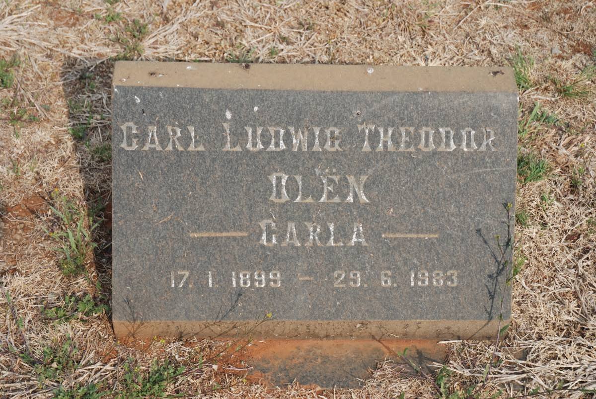 OLËN Carl Ludwig Theodor 1899-1983