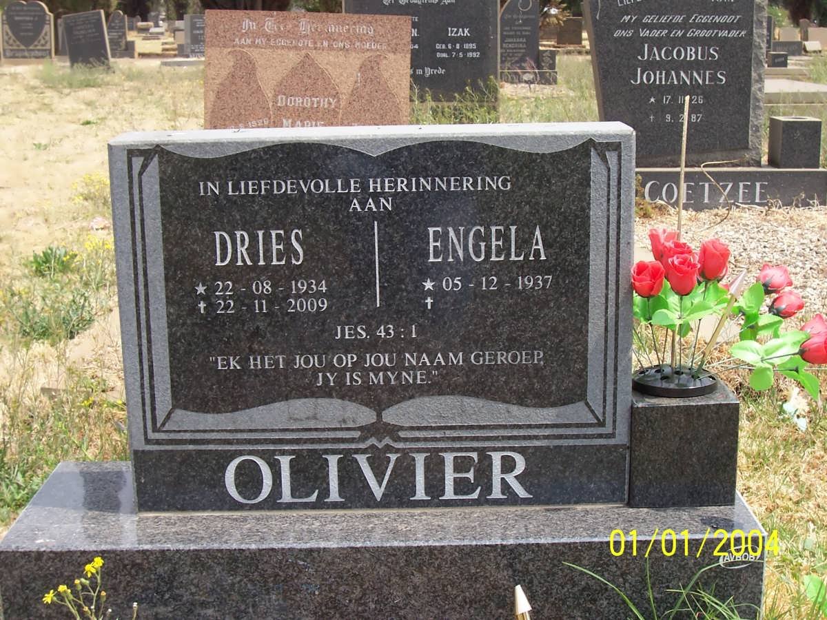 OLIVIER Dries 1934-2009 &amp; Engela 1937-