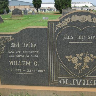 OLIVIER Willem G. 1883-1967