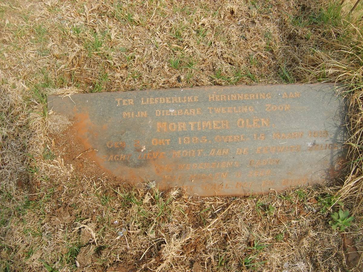 OLËN Mortimer 1885-19?5