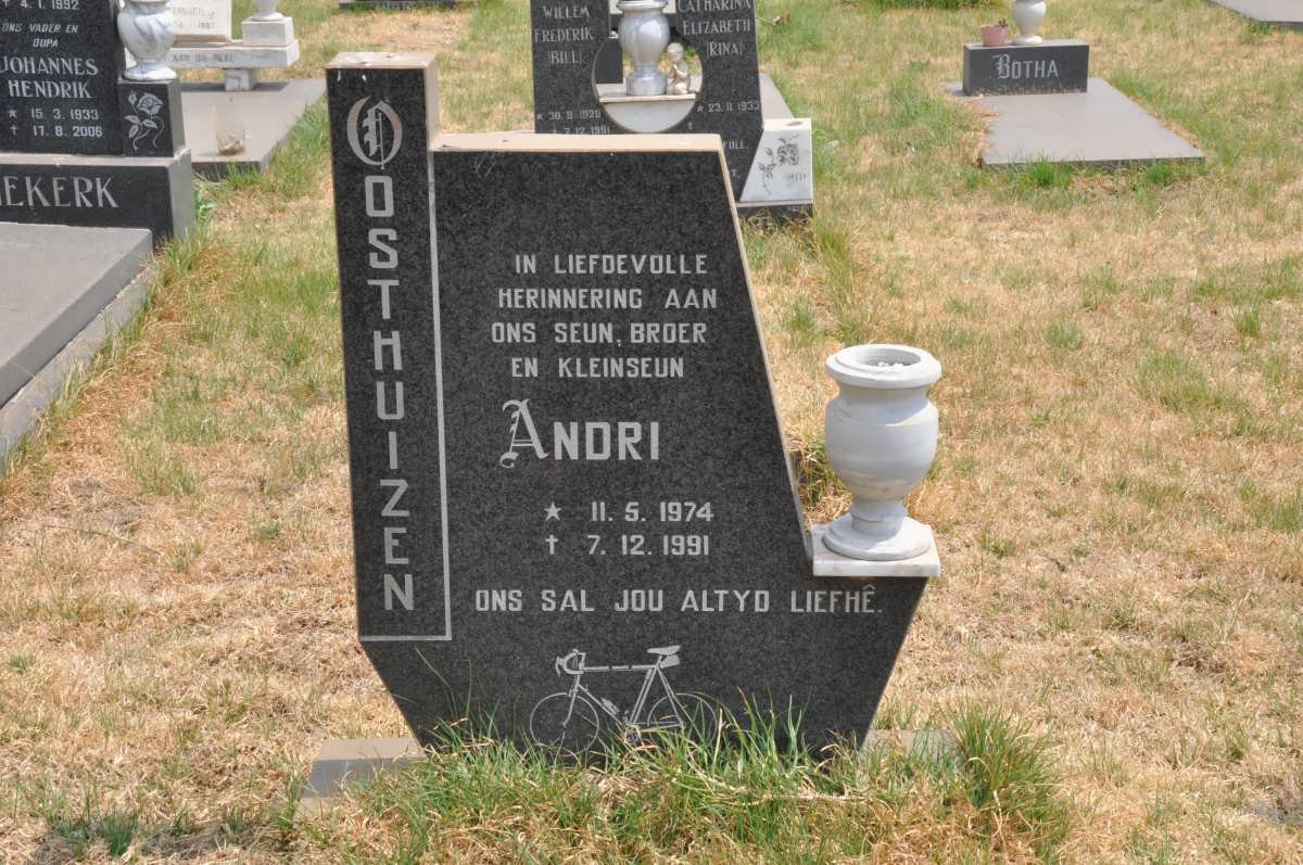 OOSTHUIZEN Andri 1974-1991