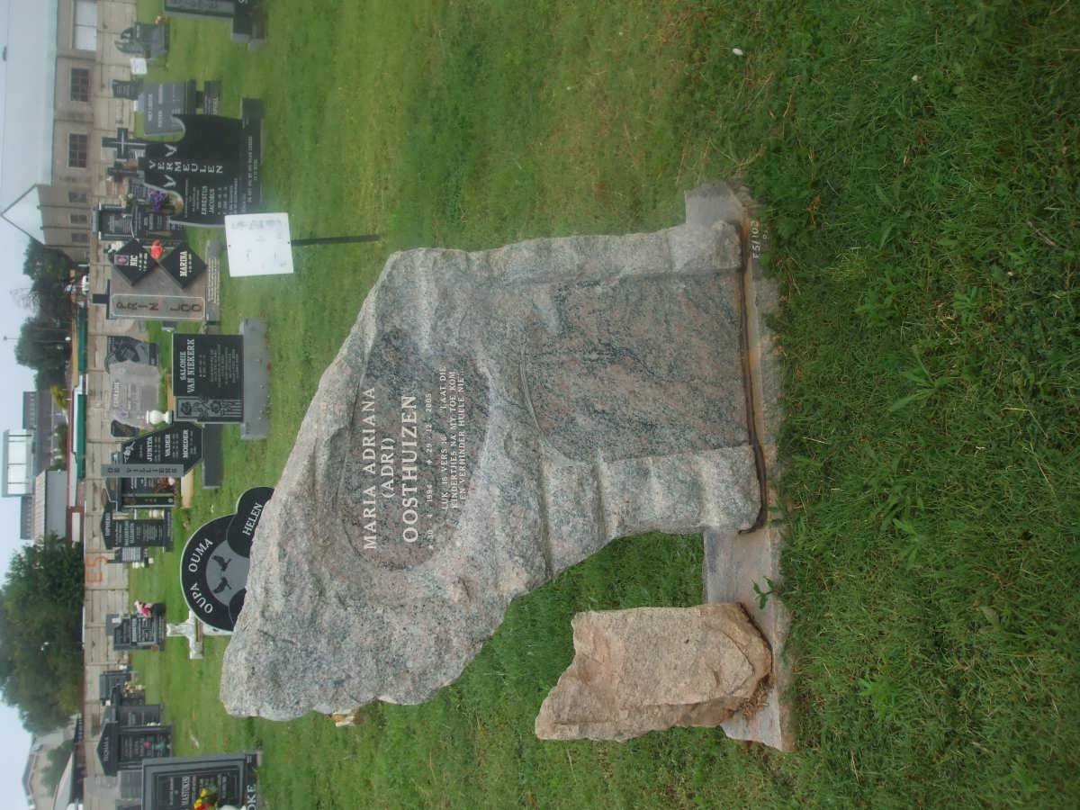 OOSTHUIZEN Maria Adriana 1934-2005