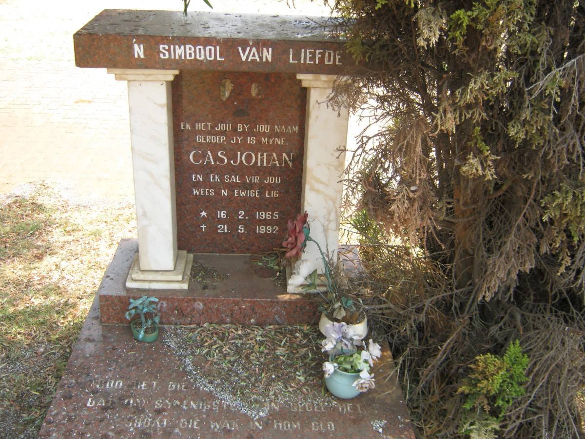 ODENDAAL Cas Johan 1965-1992