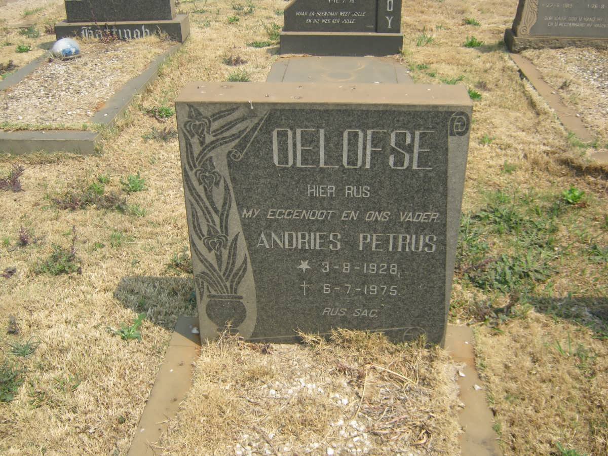 OELOFSE Andries Petrus 1928-1975