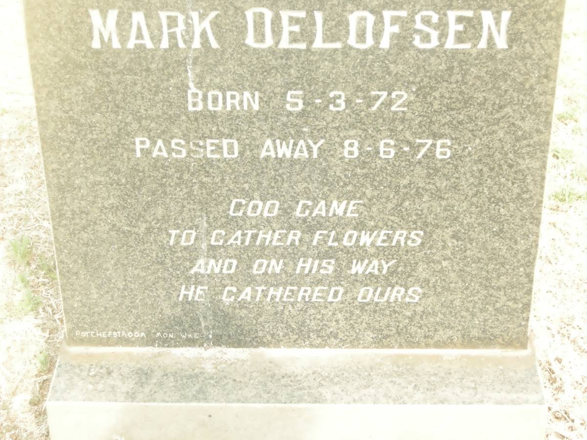 OELOFSEN Mark 1972-1976