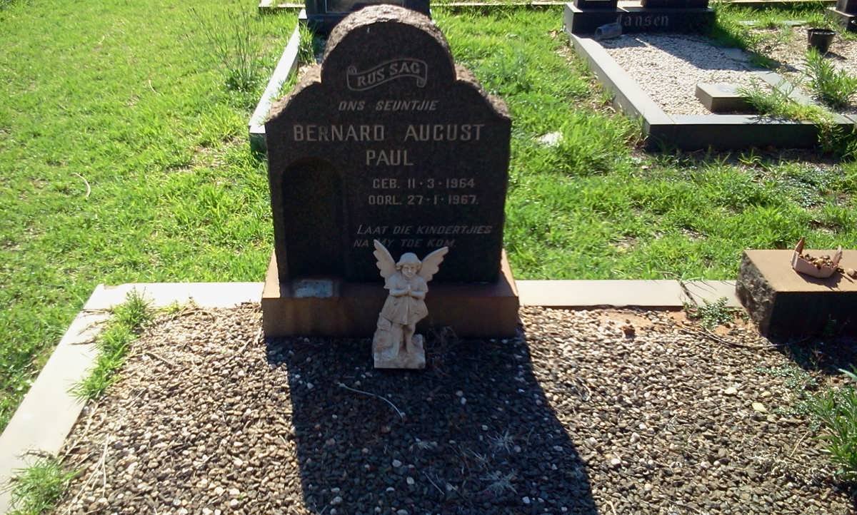 PAUL Bernard August 1964-1967