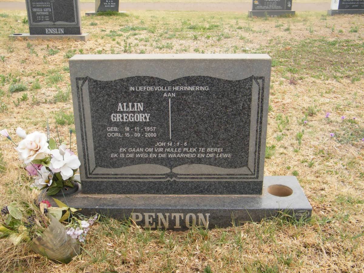 PENTON Allin Gregory 1857-2000