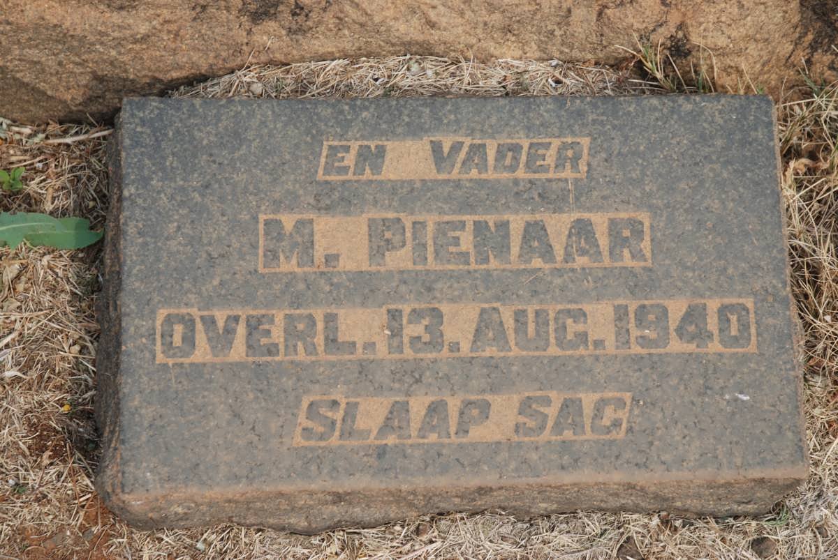 PIENAAR M. -1940