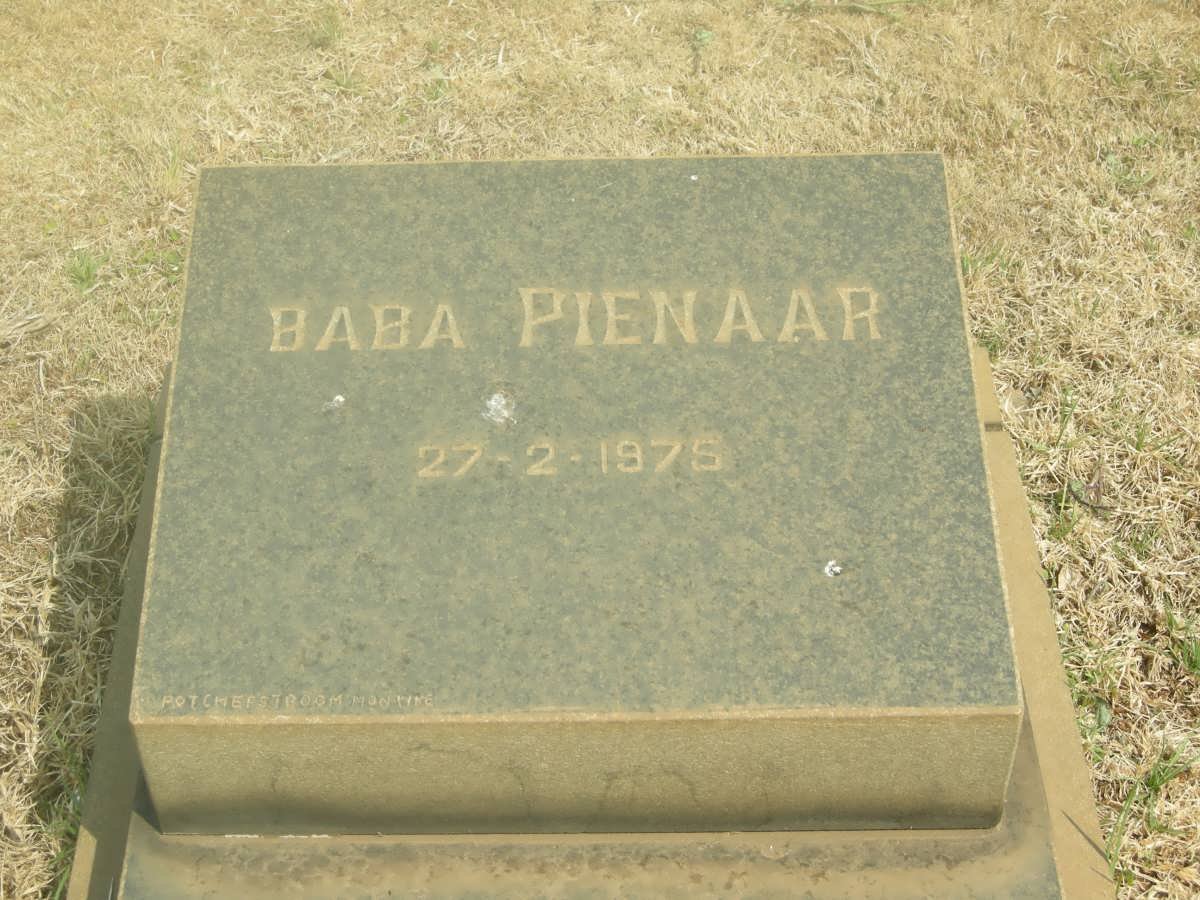 PIENAAR Baba -1975