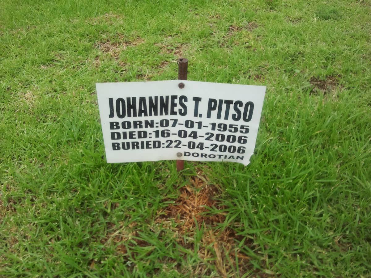 PITSO Johannes T. 1955-2006