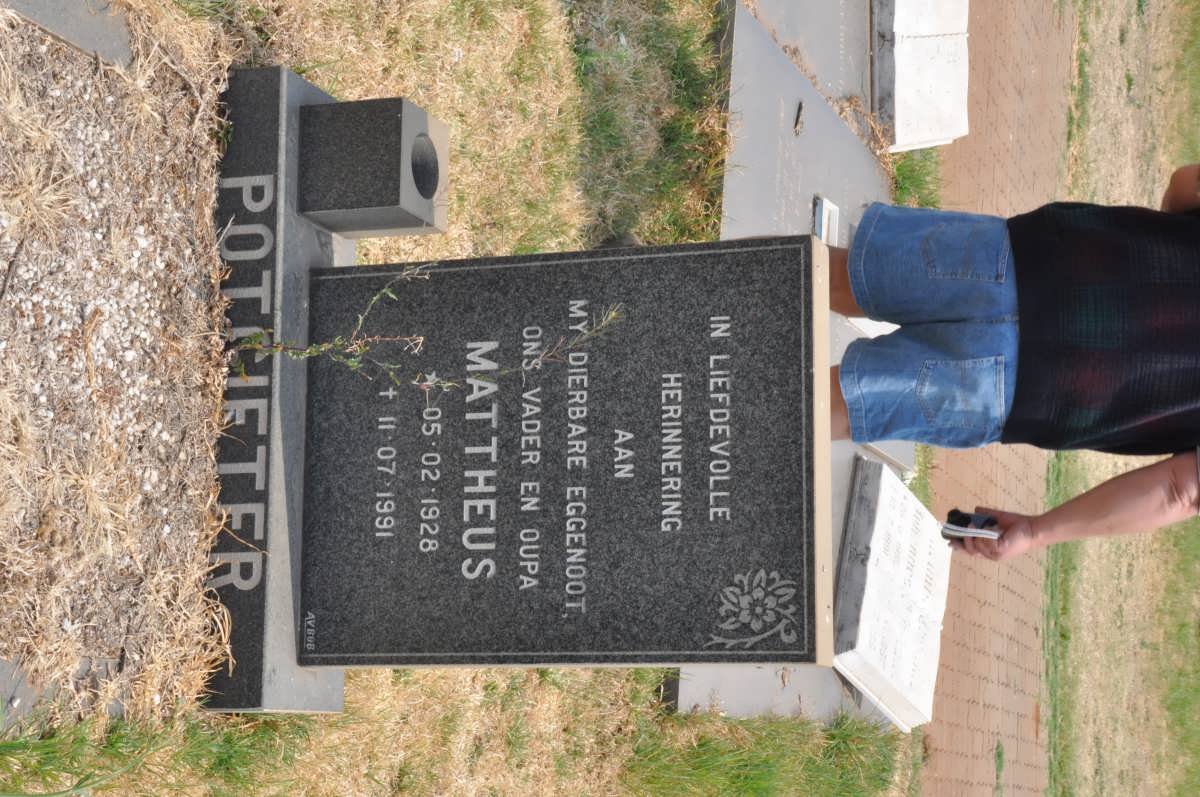 POTGIETER Mattheus 1928-1991