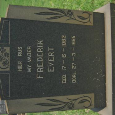 POTGIETER Frederik Evert 1892-1965