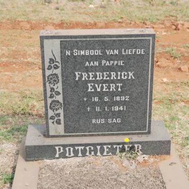 POTGIETER Frederick Evert 1892-1941