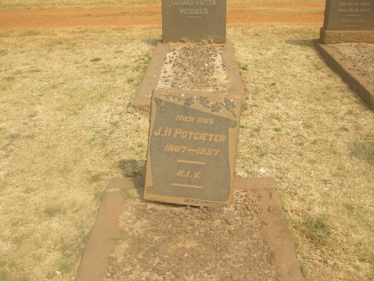 POTGIETER J.H. 1867-1957