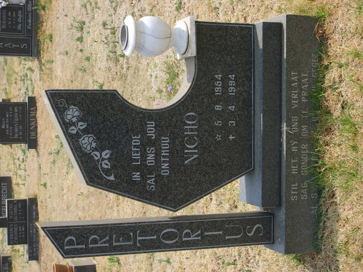 PRETORIUS Nicho 1954-1994