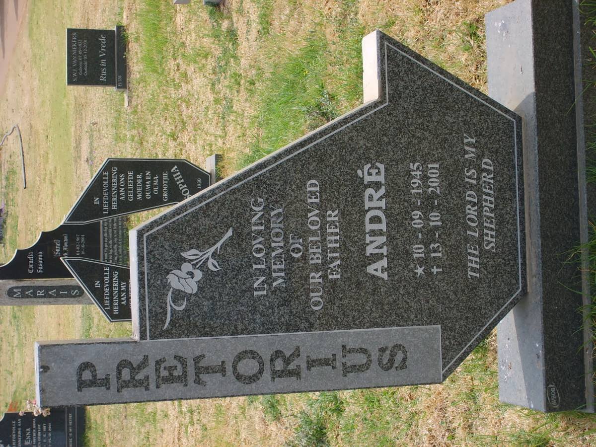 PRETORIUS André 1945-2001