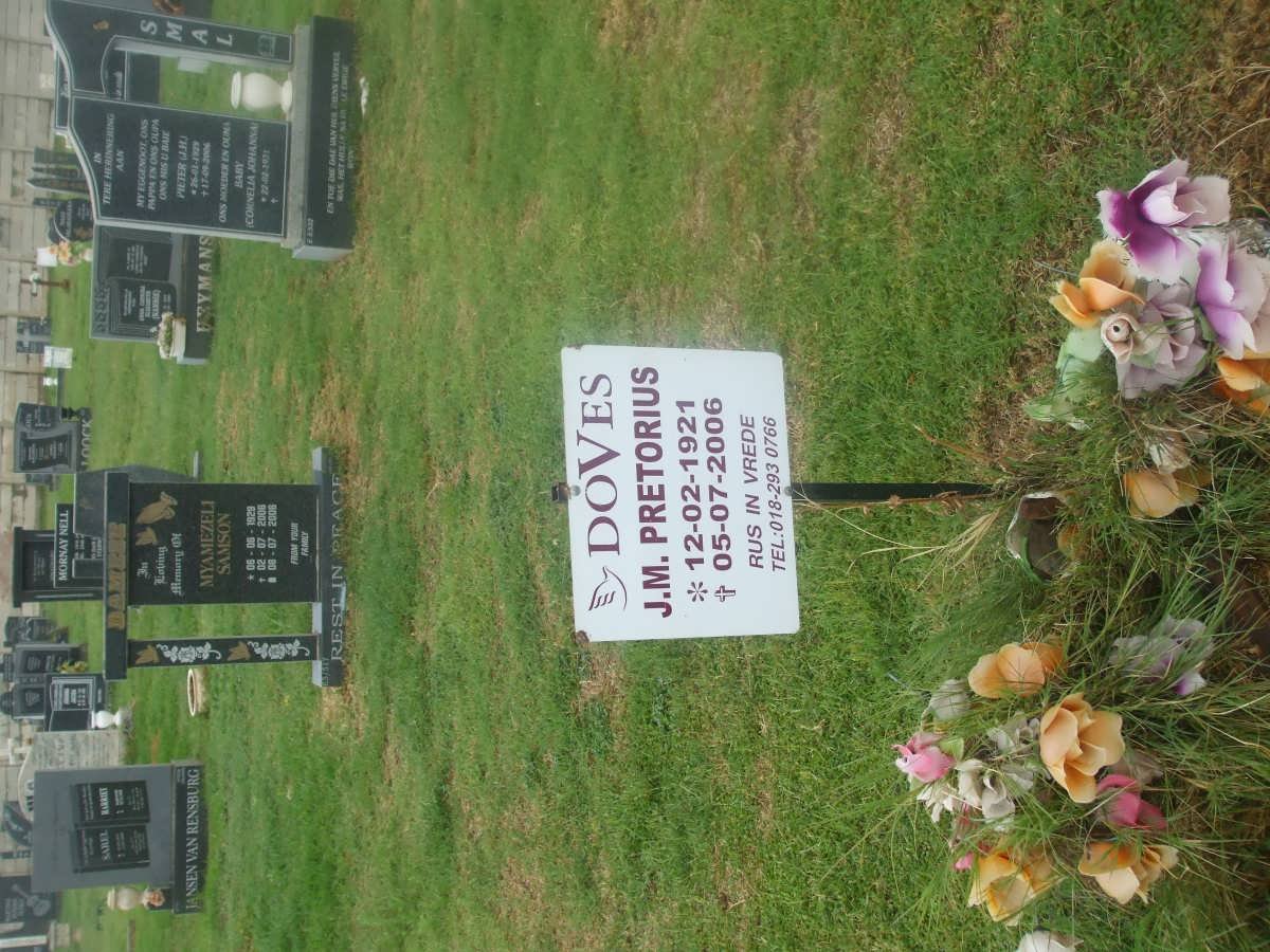 PRETORIUS J.M. 1921-2006