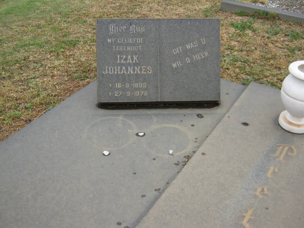 PRETORIUS Izak Johannes 1895-1978