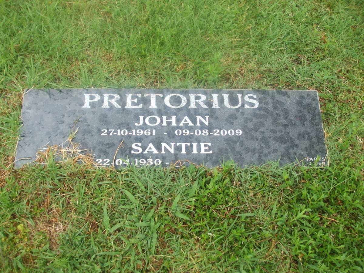 PRETORIUS Johan 1961-2009 :: PRETORIUS Santie 1930-