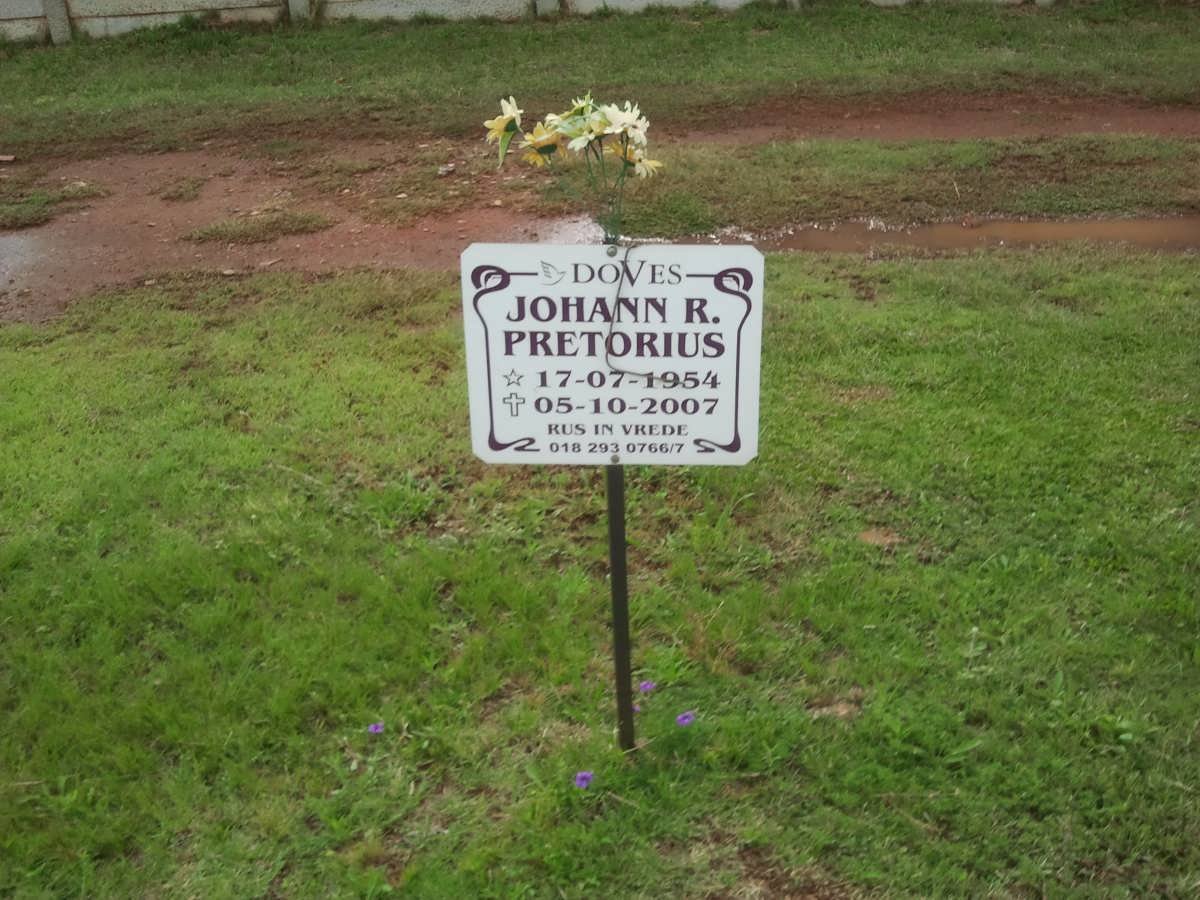 PRETORIUS Johann R. 1954-2007