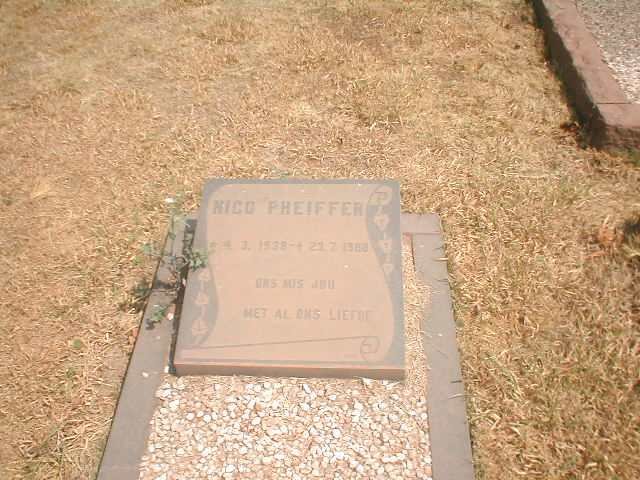 PHEIFFER Nico 1938-1980