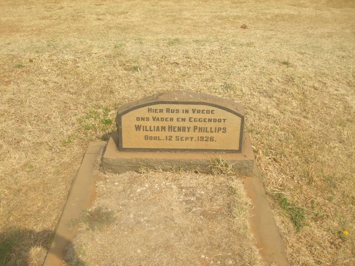 PHILLIPS William Henry -1926