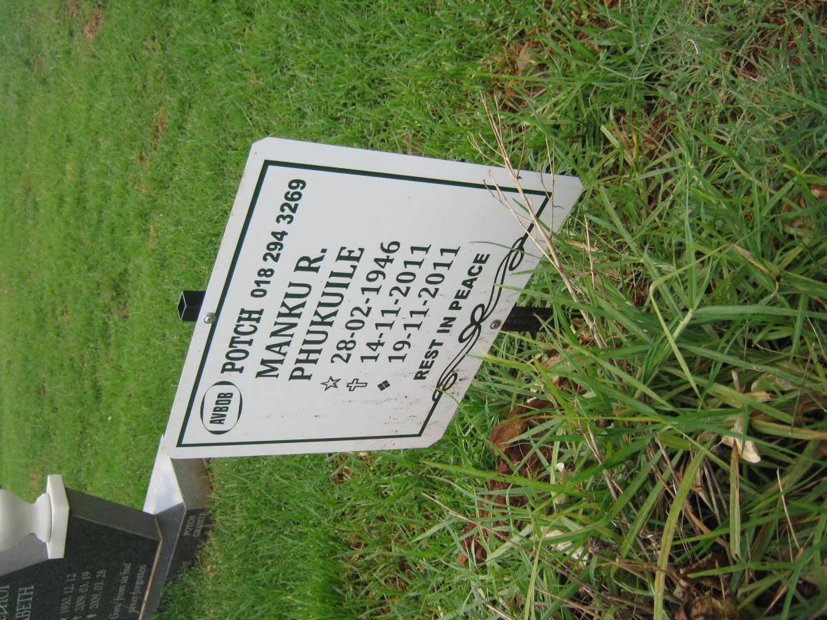 PHUKUILE Manku R. 1946-2011