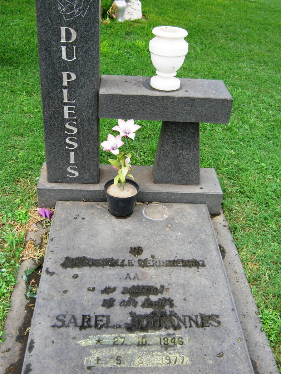 PLESSIS Sarel Johannes, du 1946-1977