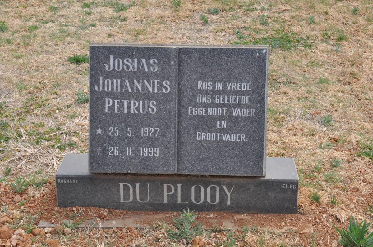 PLOOY Josias Johannes Petrus, du 1927-1999