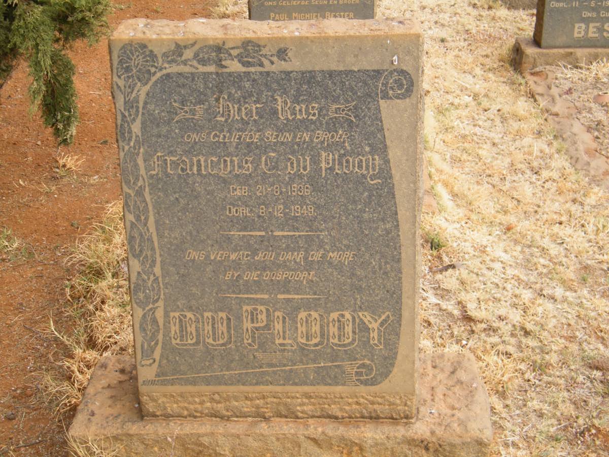 PLOOY Francois C., du 1936-1949
