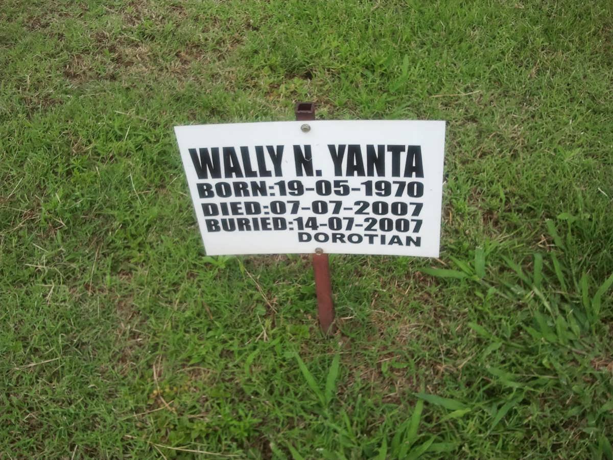 YANTA Wally N. 1970-2007