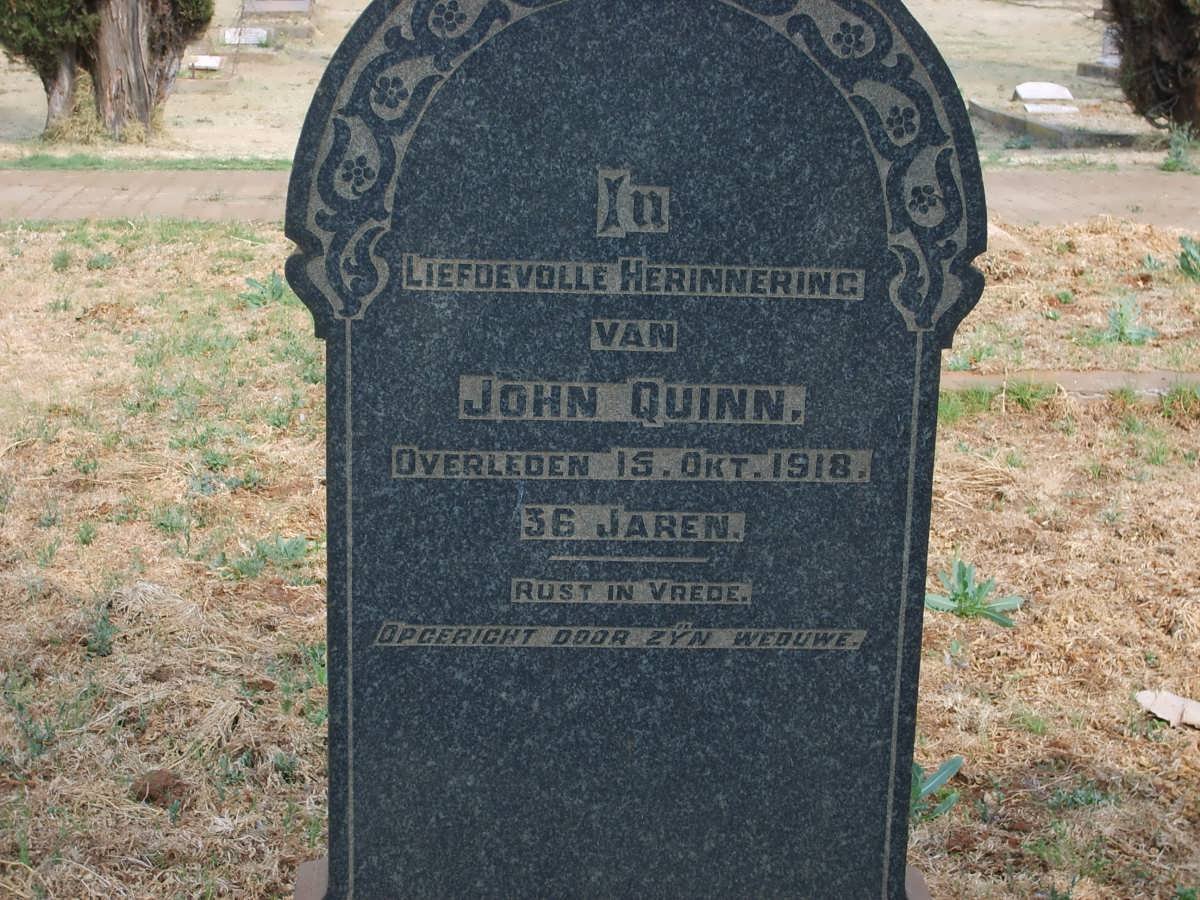 QUINN John -1918