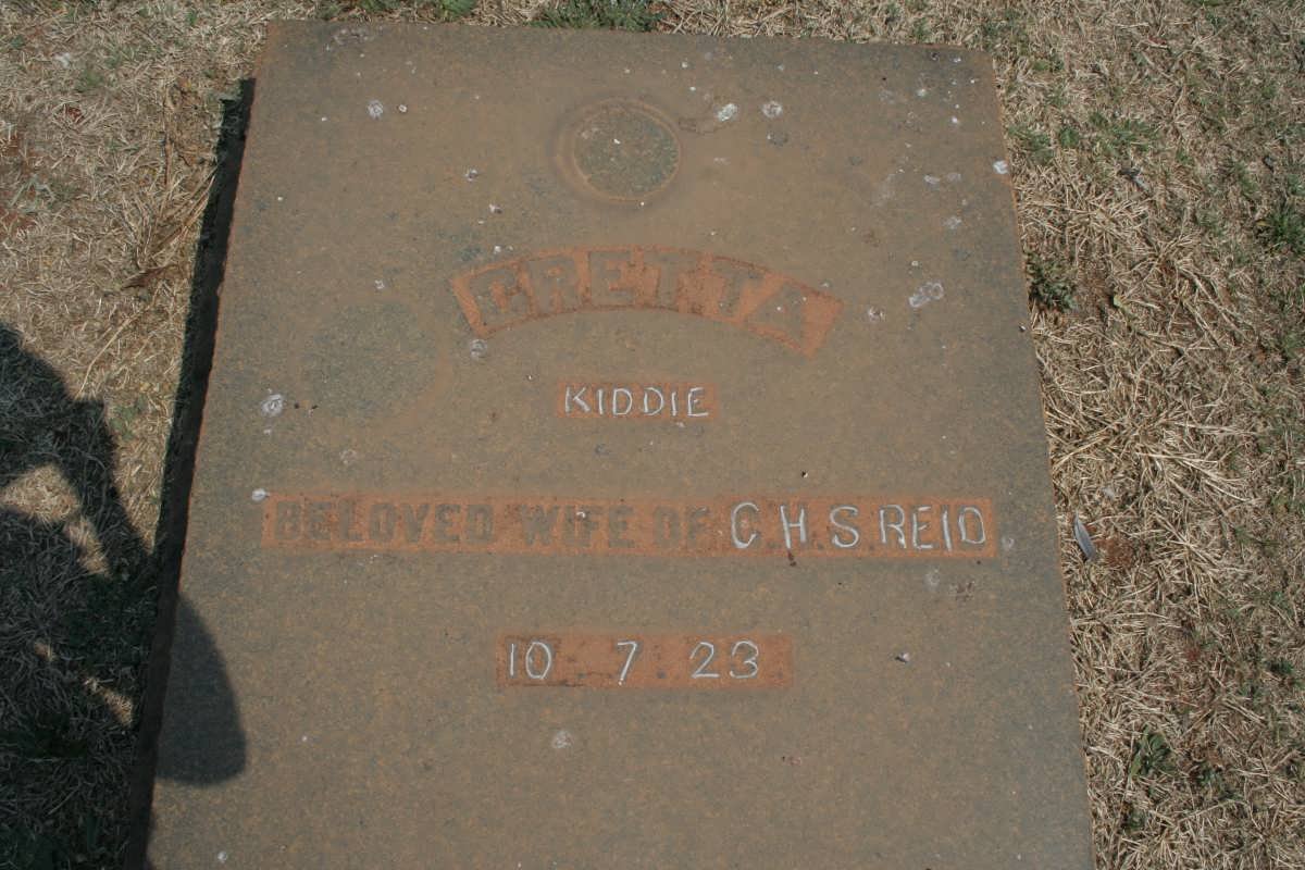 REID Gretta -1923