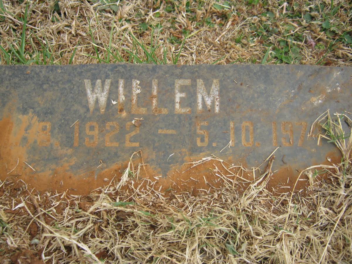 RENSBURG Pieter Willem, Jansen van 1922-1974