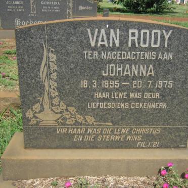 ROOY Johanna, van 1895-1975