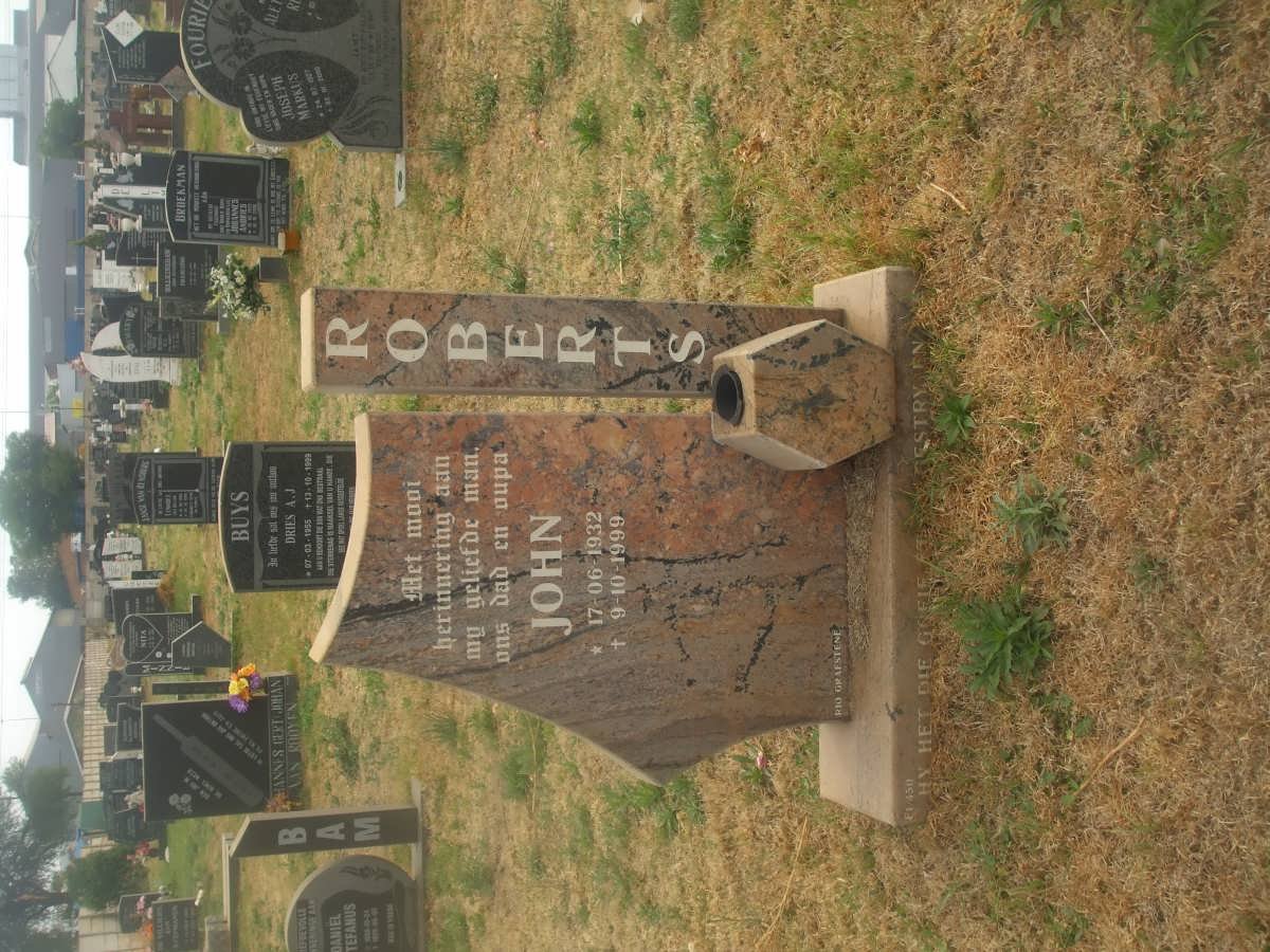 ROBERTS John O'Shaunnesy 1932-1999