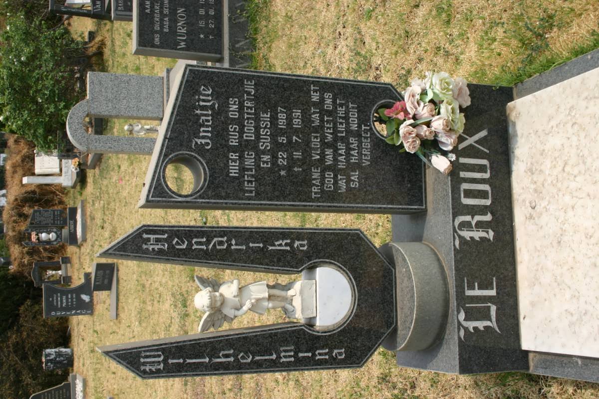 ROUX Wilhelmina Hendrika, le 1987-1991