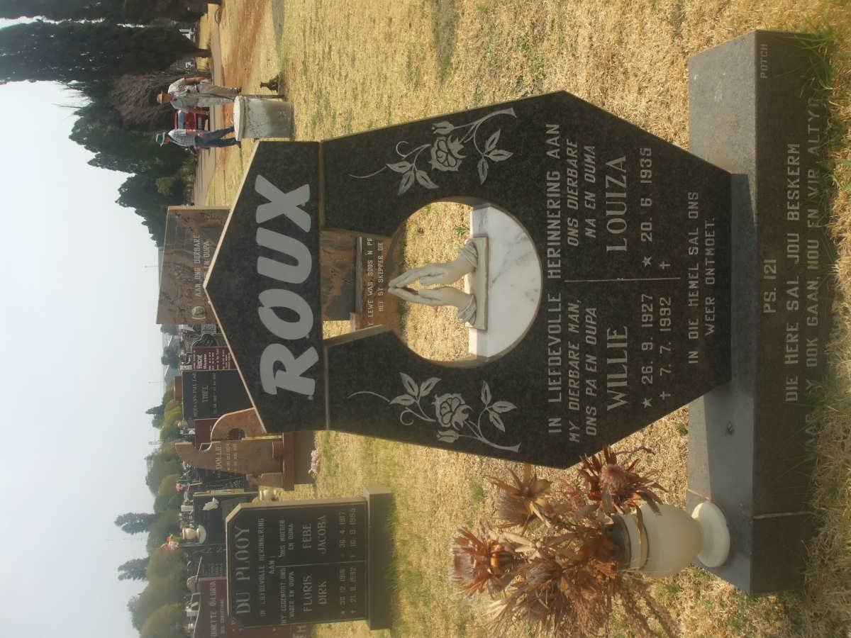ROUX Salmon Willem 1927-1992