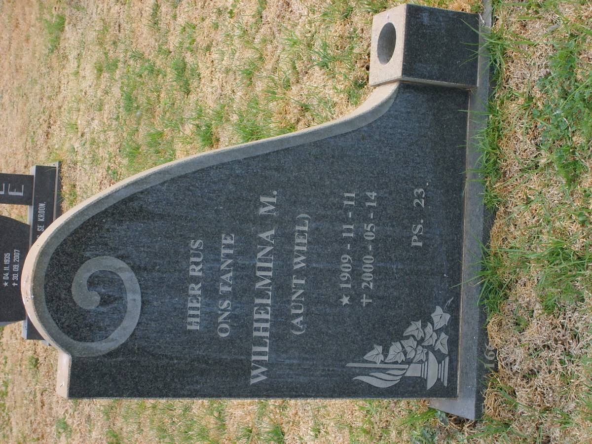 RODGERS Wilhelmina M. 1909-2000
