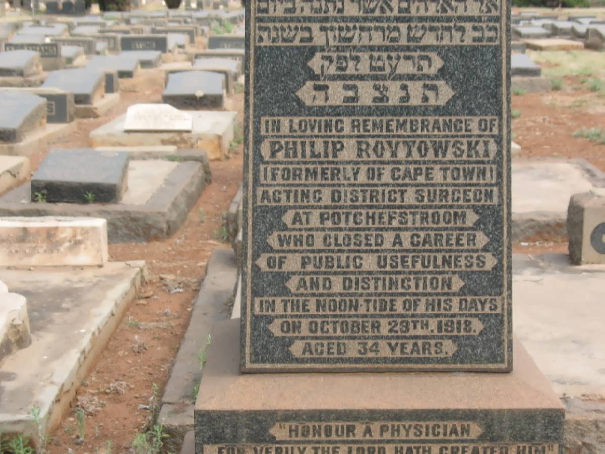 ROVTOWSKI Philip -1918