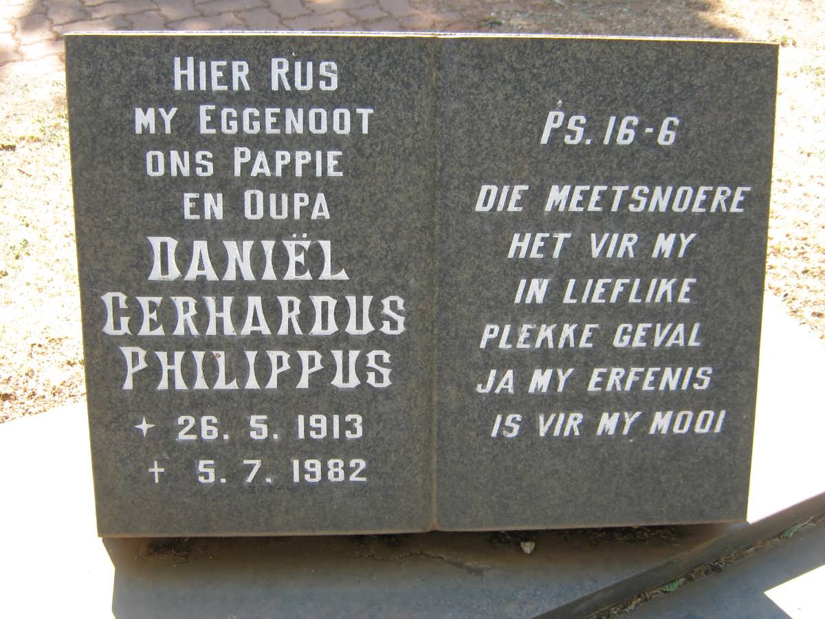 ROESTORF Daniël Gerhardus Philippus 1913-1982