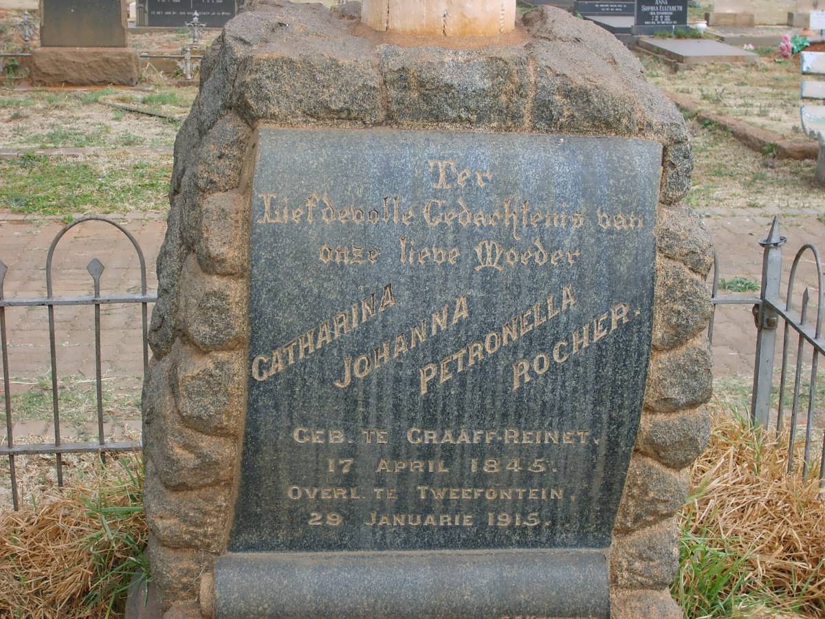 ROCHER Catharina Johanna Petronella 1845-1915
