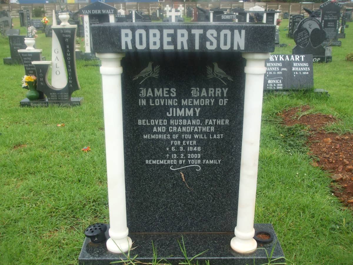 ROBERTSON Jimmy 1948-2003