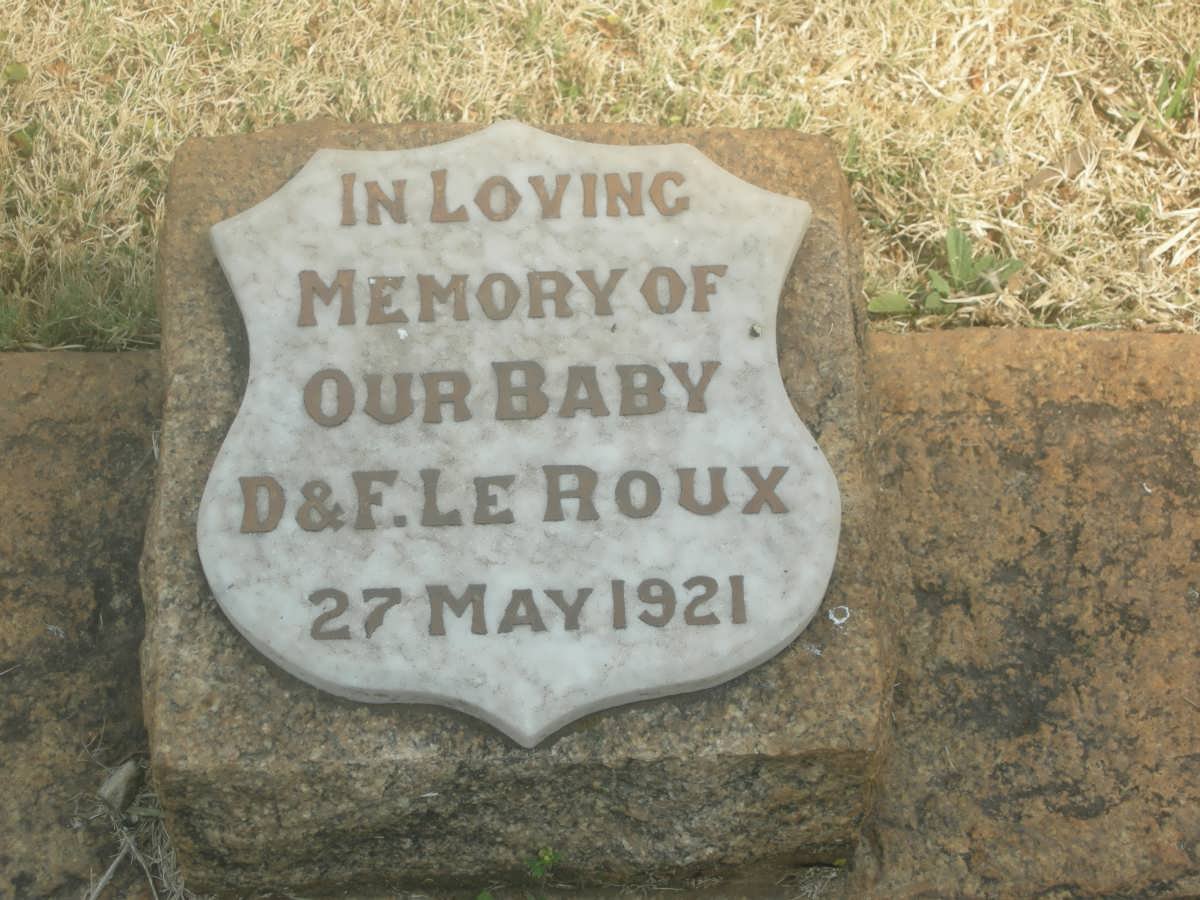 ROUX Baby, le -1921