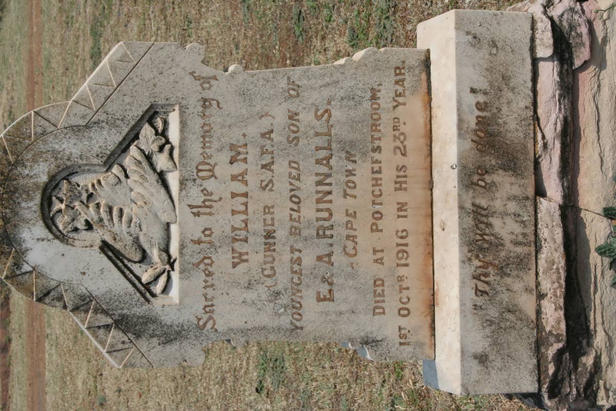 RUNNALLS William -1916