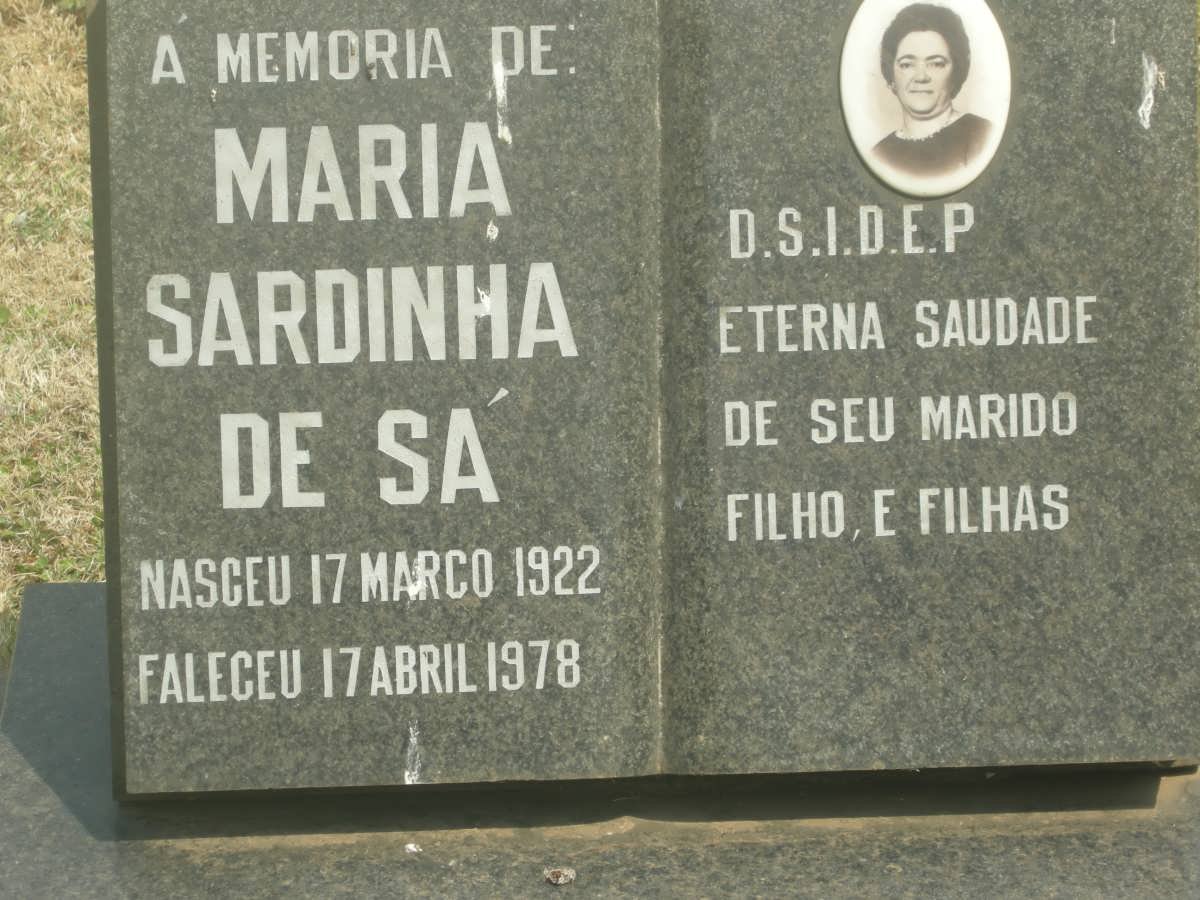 SÁ Maria Sardinha, de 1922-1978