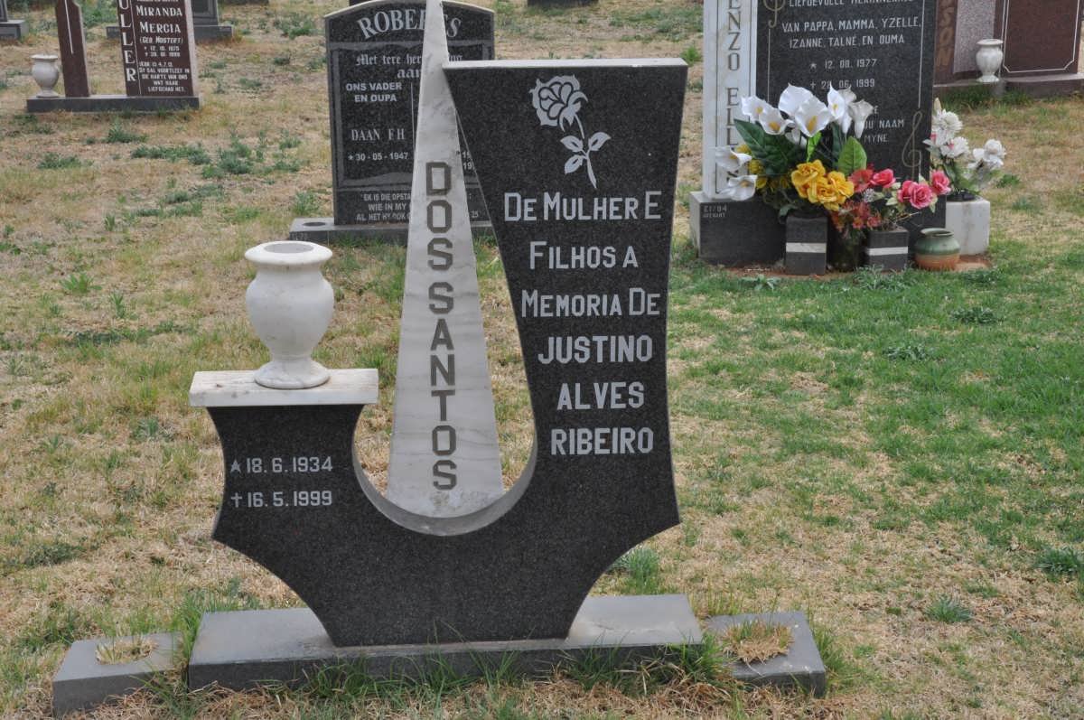SANTOS Justino Alves Ribeiro, dos 1934-1999