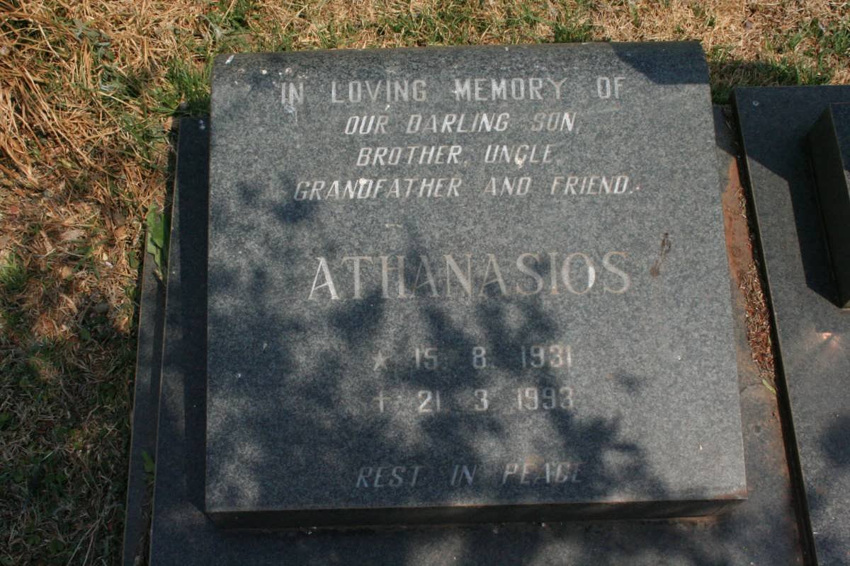 SAVOPOULOS Athanasios 1931-1993