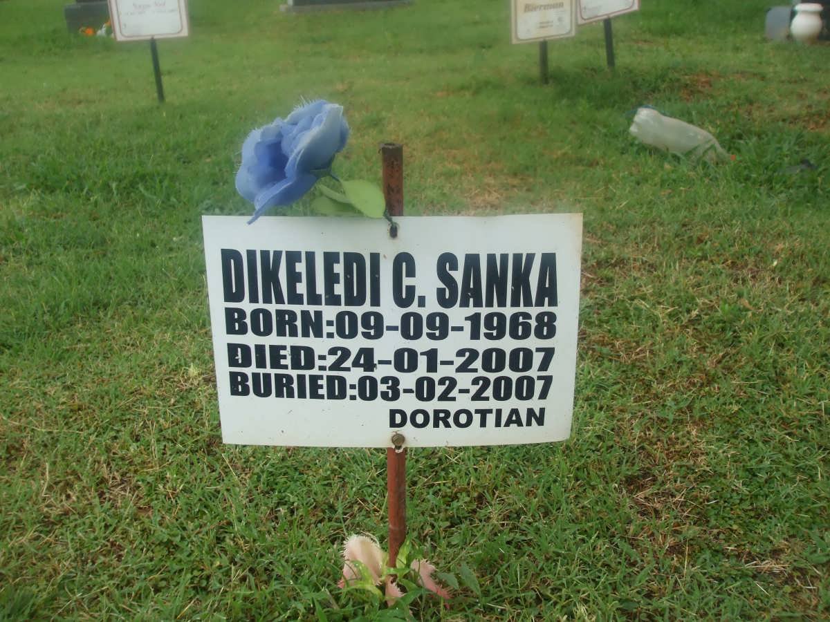 SANKA Dikeledi C. 1968-2007