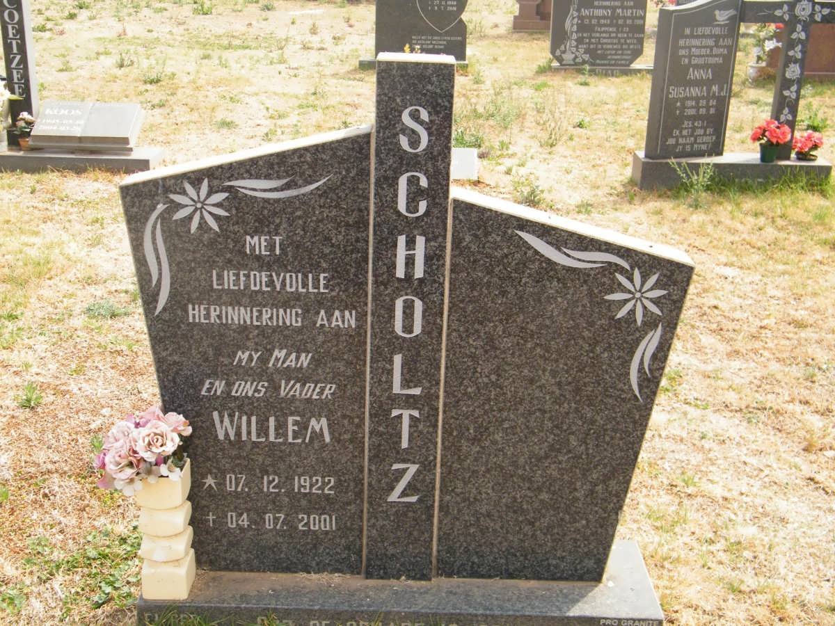 SCHOLTZ Willem 1922-2001